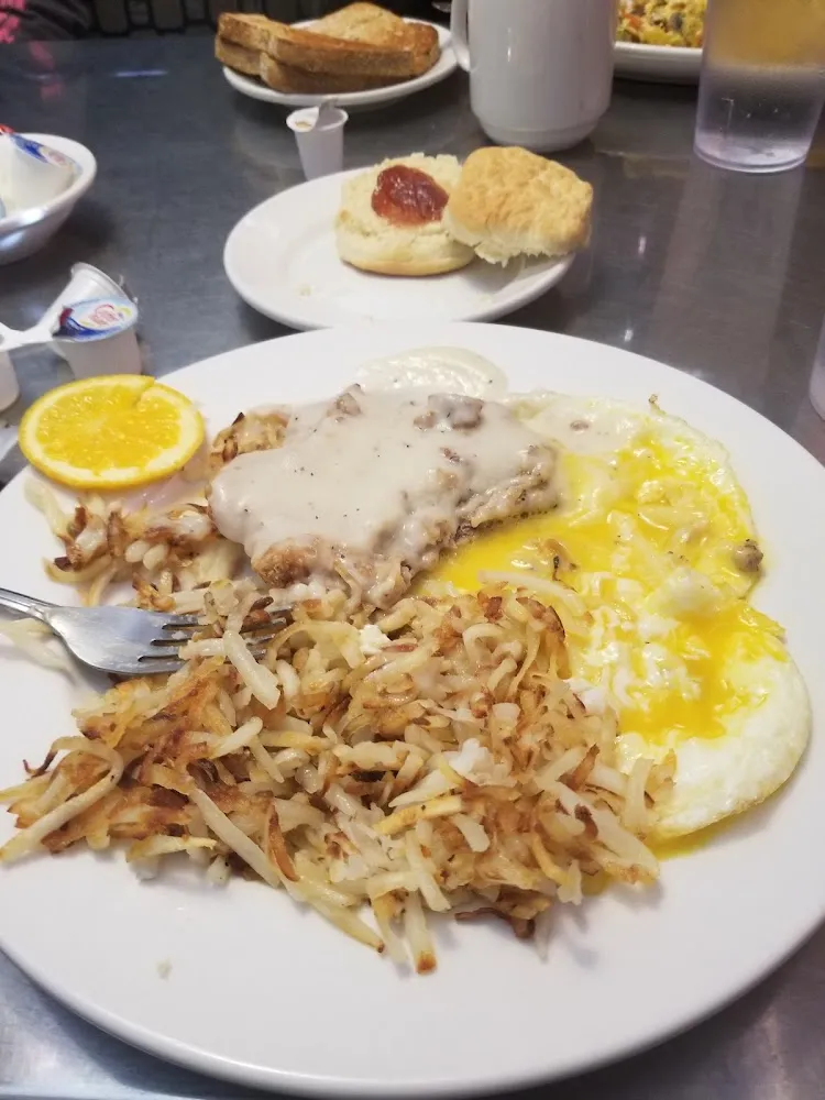 Chicken Fried Steak and Eggs
