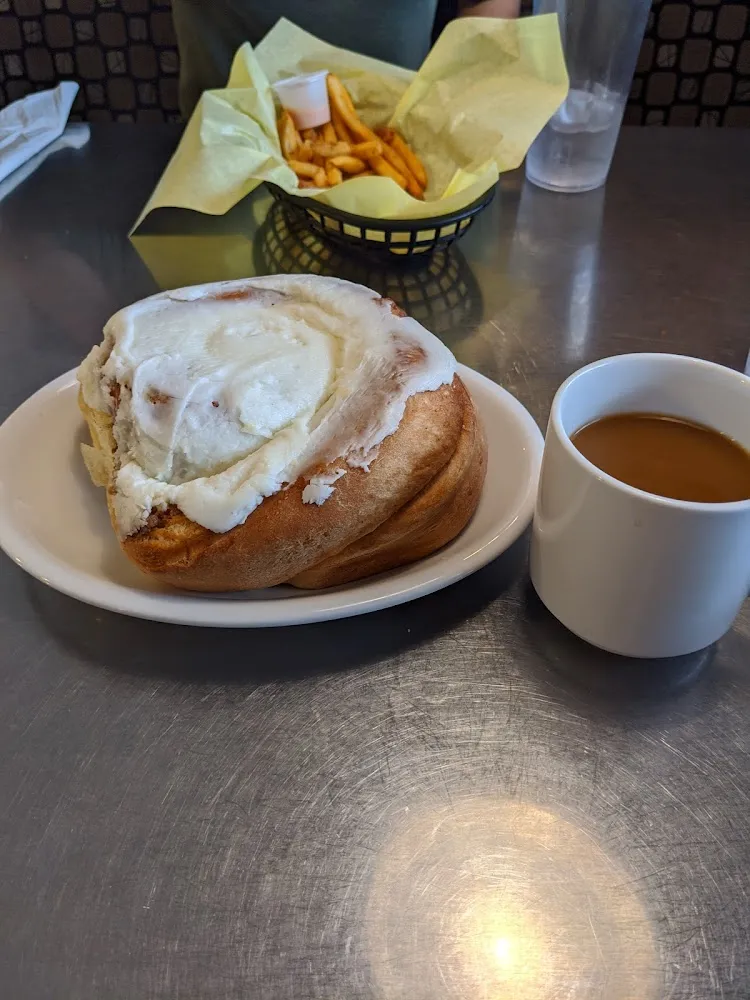 Homemade Giant Cinnamon Roll