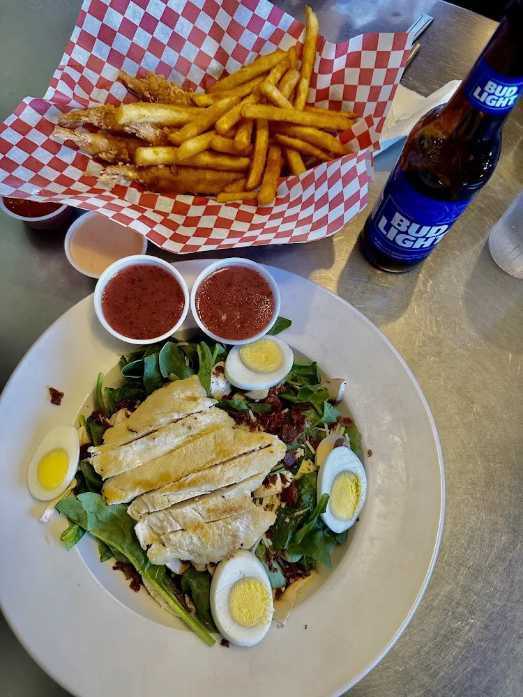 Spinach Salad with Grilled Chicken